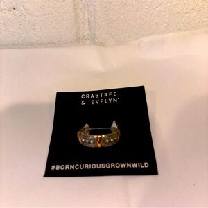 Bali Crabtree & Evelyn Silver ring size 7